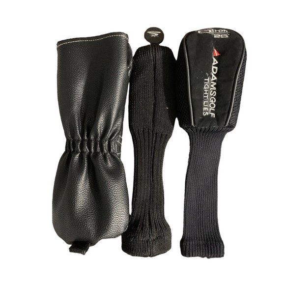 Adams Golf Idea i wood /Cobra Baffler & Unnamed Driver Head Cover Sock Lot of 3 - Picture 2 of 2